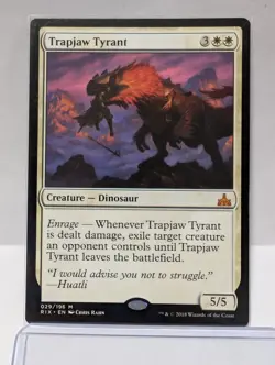 Trapjaw Tyrant Rivals of Ixalan Regular - Image 1