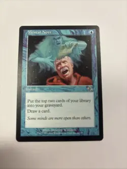 Mental Note MP Judgment MTG 46 / 143 Blue Instant Mill To Draw English Regular - Image 1