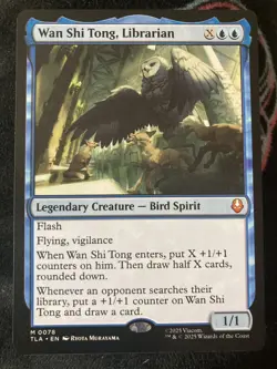 MTG WAN SHI TONG LIBRARIAN MYTHIC RARE MAGIC THE GATHERING AVATAR - Image 1