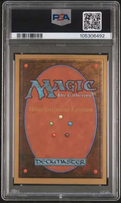 Black Lotus (IE) International Edition PSA EX 5 1993 Magic The Gathering MTG - Image 2