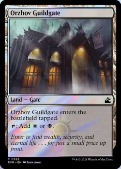 Orzhov Guildgate 0282 MTG RVR NM Foil - Image 1