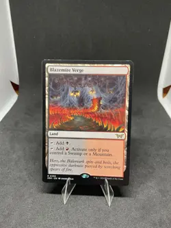 Blazemire Verge Duskmourn: House of Horror Regular MTG 0256 - Image 1