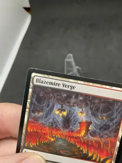 Blazemire Verge Duskmourn: House of Horror Regular MTG 0256 - Image 3