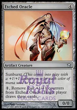 Etched Oracle 1x FOIL 5DN MTG 5th Fifth Dawn Uncommon MINT artifact - Image 1