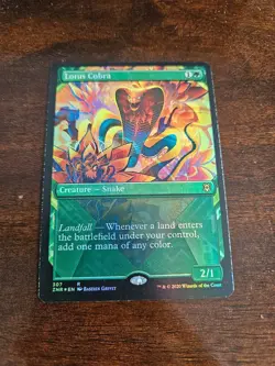 Lotus Cobra (Showcase) Zendikar Rising Foil - Image 1