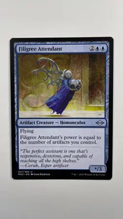 MTG Modern Horizons 2 Filigree Attendant 41/303 - Image 1