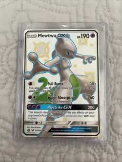 Mewtwo GX SV59/SV94 Hidden Fates Shiny Vault Pokemon 2019 - Image 1