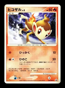 [HP] Chimchar 028/DP-P Japanese McDonald's Promo Pokemon B - Image 1