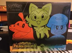 Pokemon TCG - Paldea Evolved Pokemon Center Elite Trainer Box ETB Sealed 820650853678 - Image 1