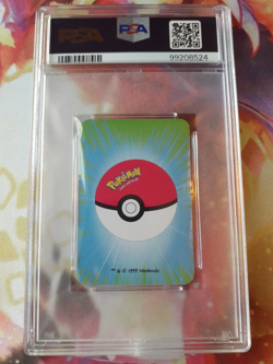 1999 Pokemon Lapras 10 of Hearts Bicycle Mini Poker Playing Card PSA 10 Gem Mint - Image 2