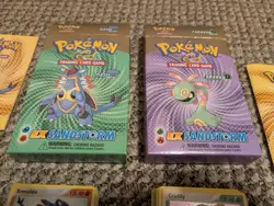 Lot 2 Pokemon TCG Ex Sandstorm Caravan Oasis Theme Deck Open 100% CIB Authentic - Image 4