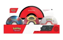 Pokemon TCG Pokeball Tin Q4 2025 6 Tin Poke Ball Factory Sealed Case - Brand New - Image 2