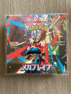 Pokemon Mega Brave M1L & Mega Symphonia M1S Booster Box Japanese - Damaged Box - Image 2