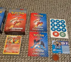 Pokemon TCG Ex Ruby Sapphire Theme Deck Lot 2 Complete Holo Blaziken Swampert - Image 2