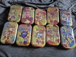 Sam’s Club Pokemon 151 10 Pack of Mini Tins - In Hand - Image 1