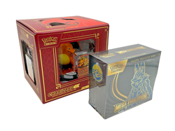 2x Pokemon Charizard EX Super Premium Collection & Pokemon Evolution ETB LOT - Image 1
