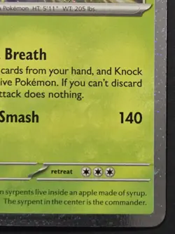 Pokemon TCG: Destined Rivals - Hydrapple (018/182) Cosmos Holo Blister Promo - Image 5