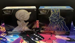 Pokemon Center Mega Evolution Gardevoir & *Minor Defect* Lucario ETB Set - Image 1