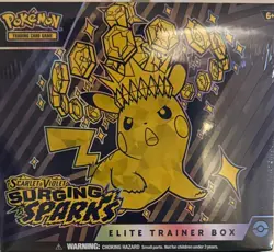 Pokemon Surging Sparks Elite Trainer Box (ETB) - Factory Sealed - Image 1