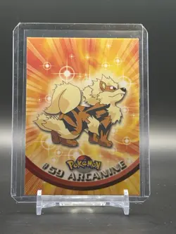Pokemon Arcanine #59 Topps Green Logo Non Foil - Image 1