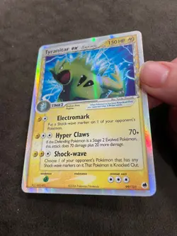 Tyranitar ex (Delta Species) - EX Dragon Frontiers 99/101 Pokemon TCG LP - Image 5