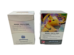 Lot of 1x Pokemon SWSH Vivid Voltage + 1x Brilliant Stars Build & Battle Boxes - Image 2
