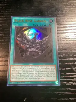 Black Rose Garden Ultra Rare DOOD-EN055 NM 1st Ed Yu-Gi-Oh! - Image 1
