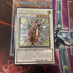 Yugioh! T.G. Wonder Magician EXVC-EN040 Ultimate Rare Unlimited NM/M - Image 1