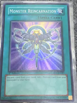 Monster Reincarnation RDS-EN045 Rise of Destiny 1st Edition Light Play - Image 2