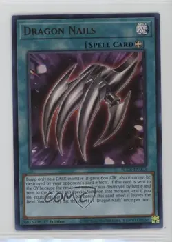 UR - Dragon Nails 1st Ed. YuGiOh Battles of Legends: Crystal Revenge #BLCR-EN003 - Image 1