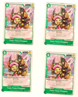 Set Of 4 Tony Tony.Chopper OP13-030 Uncommon One Piece Trading Card - Image 1