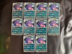 Gengar - 057/091 - Uncommon - Reverse Holo - Pokemon Card Lot 10x TCG - Image 1