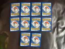 Gengar - 057/091 - Uncommon - Reverse Holo - Pokemon Card Lot 10x TCG - Image 2