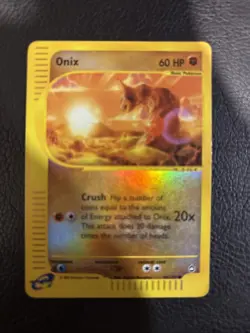 Onix 98/147 Aquapolis 2002 Reverse Holo E-Series Vintage Pokemon Card TCG - Image 1