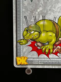 Cranky Kong General Klump Donkey Kong Card T1012U NINTENDO Japanese TCG Game DK - Image 4