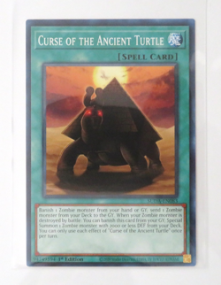 Yugioh Card Curse Of The Ancient Turtle SUDA-EN083 1st Edition NM - Image 1