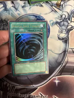 (A2) Mystical Space Typhoon MRL-047 1st Edition Yu-Gi-Oh Card Ultra Rare MP/LP - Image 2