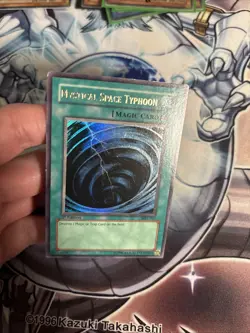 (A2) Mystical Space Typhoon MRL-047 1st Edition Yu-Gi-Oh Card Ultra Rare MP/LP - Image 4