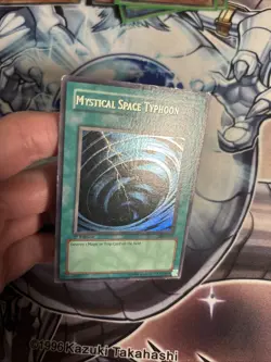 (A2) Mystical Space Typhoon MRL-047 1st Edition Yu-Gi-Oh Card Ultra Rare MP/LP - Image 5