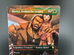 Barret, Avalanche Leader Mtg Card Chocobo Track Foil Extended Art Final Fantasy - Image 2