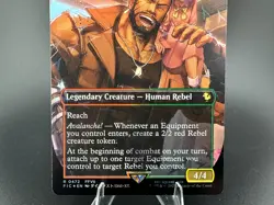 Barret, Avalanche Leader Mtg Card Chocobo Track Foil Extended Art Final Fantasy - Image 3