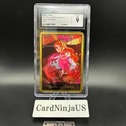 CGC 9 DON!! Nami GOLD EB03 Japanese 33 ONE PIECE CARD Heroines Edition US SHIP - Image 1