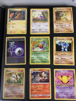 Huge Binder Lot 252 Pokemon WOTC VTG Base Set 1st Edition Full Art EX Jumbo Card - Image 5