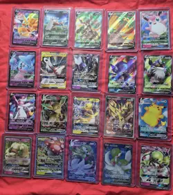 Pokemon Tcg 20 Ultra Rare Card Lot Latias Latios Gx V VMAX FULL ART UNPLAYED - Image 1