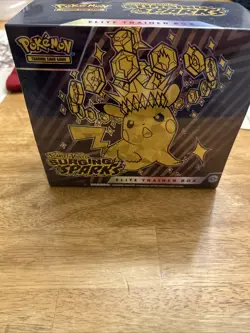 Never Opened Pokemon Trading Card Game Scarlet & Violet Surging Sparks Elite - Image 1