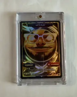 Vcard Awakened Worlds 1st Edition Let’s Play Support Card Secret Rare 270/250 - Image 1