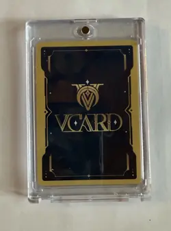 Vcard Awakened Worlds 1st Edition Let’s Play Support Card Secret Rare 270/250 - Image 2