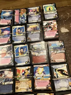 Vintage Lot Of 1535 Dragon Ball Z 2003 Bird Studios Cards 7 Holographics & Uncom - Image 4