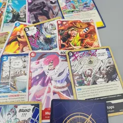 One Piece Cards Lot of 40 Cards Includes Everything Pictured - Image 5