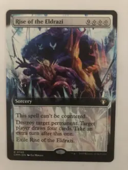 Rise of the Eldrazi MTG Commander Masters NM #749 Extended Art - Image 1